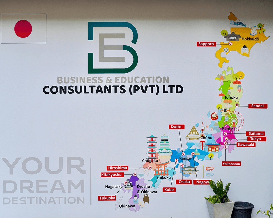 B&E Road Map to Japan